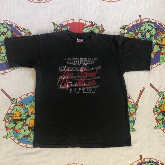 Vintage 88’ Washington High The Sound Of Music T Shirt Mens XL Single Stitch USA - Picture 1 of 7
